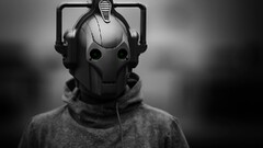 cyberman Doctor Who monochrome cybermen