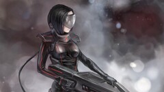 cyberpunk science fiction Women