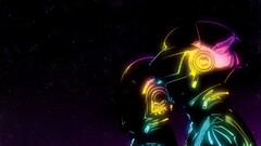 daft punk Music artwork helmet neon electronic music