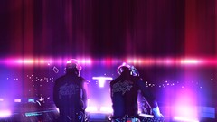 daft punk Music lights electronic music