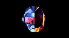 daft punk punk edm black background justin maller Facets Music