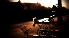 danbo carton box bench dark