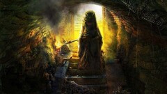 dark fantasy creature fantasy art artwork