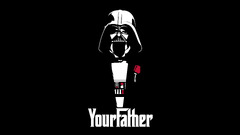 Darth Vader The Godfather father star wars sith humor spoilers