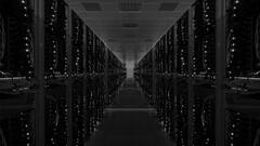 data center server Technology datacenter monochrome