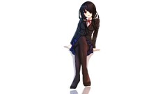 date a live tokisaki kurumi Anime anime girls school uniform