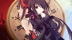 date a live tokisaki kurumi black hair Anime anime girls