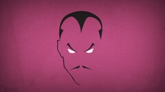 dc comics blo0p sinestro Simple Background Minimalism purple