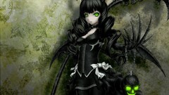 Dead Master anime girls black rock shooter Anime skull