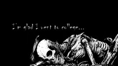 death knowledge skeleton Truth Typography depressing Corpse