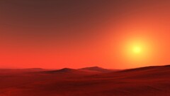 desert nature sun landscape