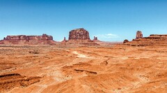 desert rock nature Monument Valley USA rock formation landscape