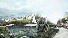 Desktopography Animals gorillas abstract artwork Mammals