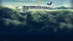 Desktopography digital art abstract Birds Animals