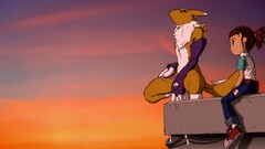 Digimon ponytail anime girls Anime