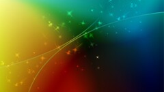 digital art colorful lines Stars gradient
