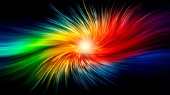 digital art colorful space art
