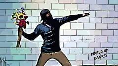 digital art graffiti street art banksy Celebrity