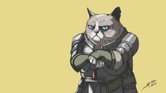 digital art grumpy cat memes warrior humor cats knight artwork