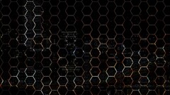 digital art hexagon grid texture