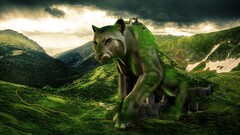 digital art landscape fantasy art