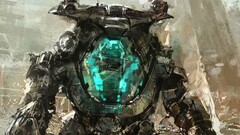 digital art mech science fiction
