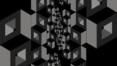 digital art monochrome cgi