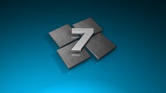 digital art numbers blue background