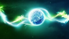 digital art planet Space space art colorful