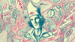 digital art psychedelic Men artwork