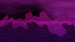 digital art purple abstract