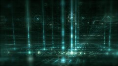 digital art render artwork grid Digital Grid 3d abstract cgi