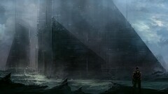 digital art science fiction futuristic