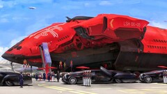 digital art science fiction vehicle artwork Car