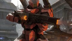 digital art science fiction weapon