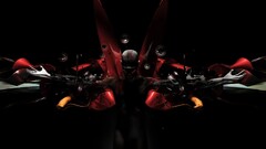 digital art shapes dark