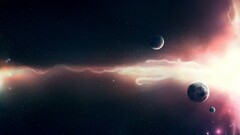 digital art space art Space planet deviantart universe