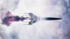 digital art spaceship render vehicle