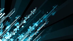 digital art texture cyan