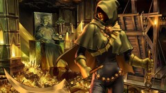 digital art Women Rogue Treasure fantasy girl fantasy art