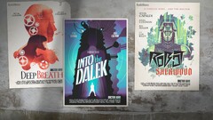 Doctor Who poster TV series text