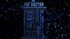 Doctor Who the doctor tardis time travel humor quote Typography