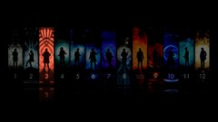 Doctor Who TV series collage numbers