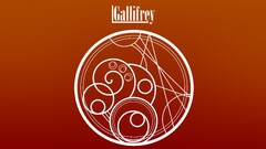 Doctor Who TV series TV red background