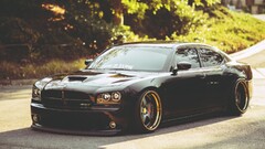 dodge charger Car vehicle black cars
