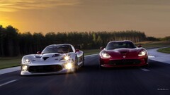 dodge viper Car coupe Sports Car red cars