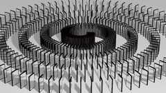 dominoes transparent background render cgi abstract digital art