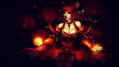 Dota 2 big boobs cleavage video games