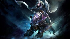 Dota 2 luna PC gaming Video Game Warriors creature glowing eyes
