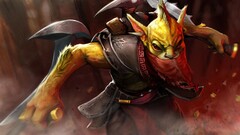 Dota 2 PC gaming creature red eyes fantasy art